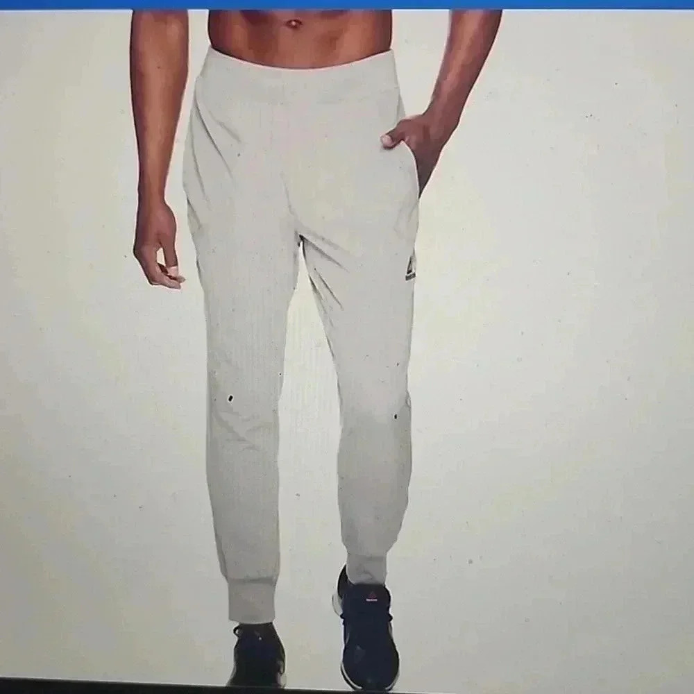 REEBOK MENS DISTANCE WOVEN JOGGERS SIZE M